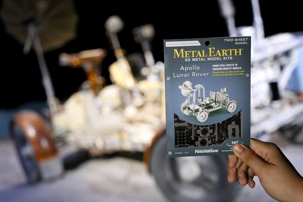 Metal Earth Lunar Rover